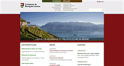 Desktop Screenshot of bourgenlavaux.ch