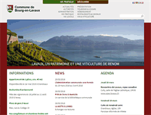 Tablet Screenshot of bourgenlavaux.ch